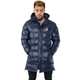 Long Blue Puffer Jacket
