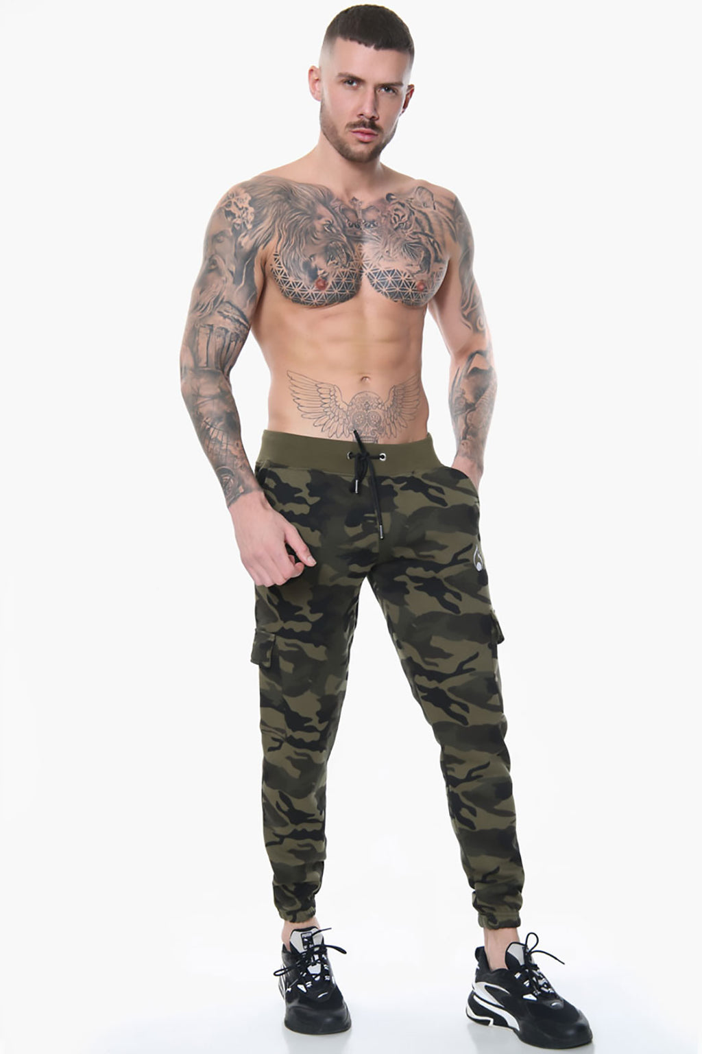 Viper Camo Joggers – Green