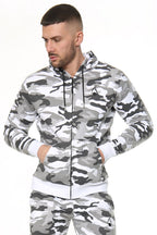 Viper Camo Hoodie – White