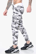 Viper Camo Joggers – White