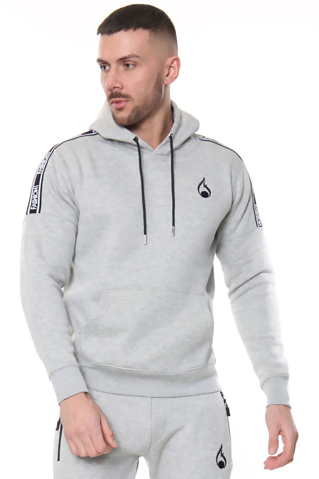 Royal Overhead Hoodie – Grey