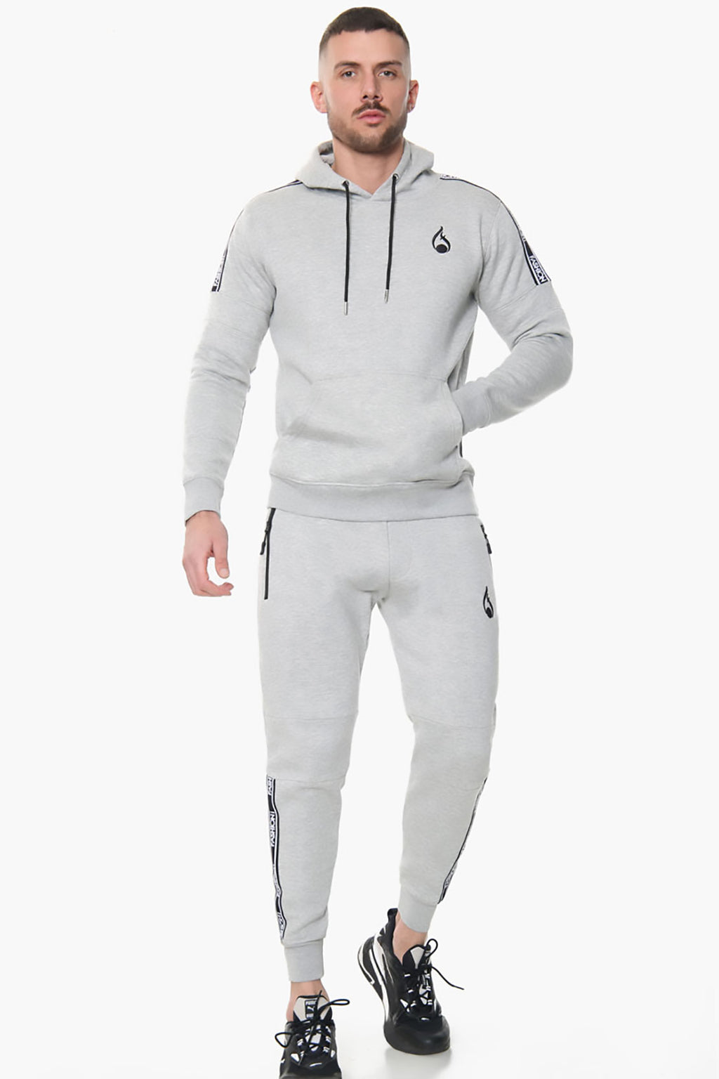 Royal Overhead Hoodie – Grey
