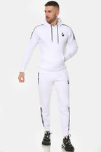 Royal Overhead Hoodie – White