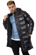 Long Black Puffer Jacket