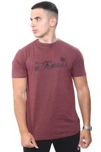 B Tee – Burgundy