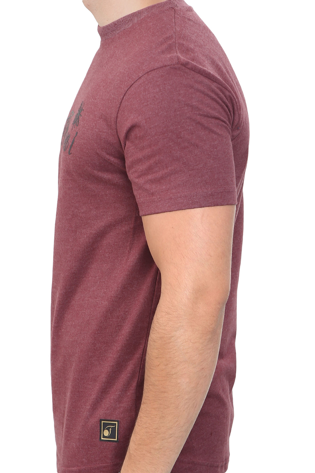 B Tee – Burgundy