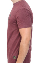 B Tee – Burgundy