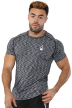 Chain Gym Tee – Dark Grey