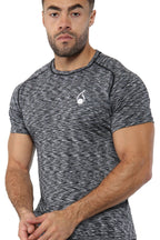 Chain Gym Tee – Dark Grey