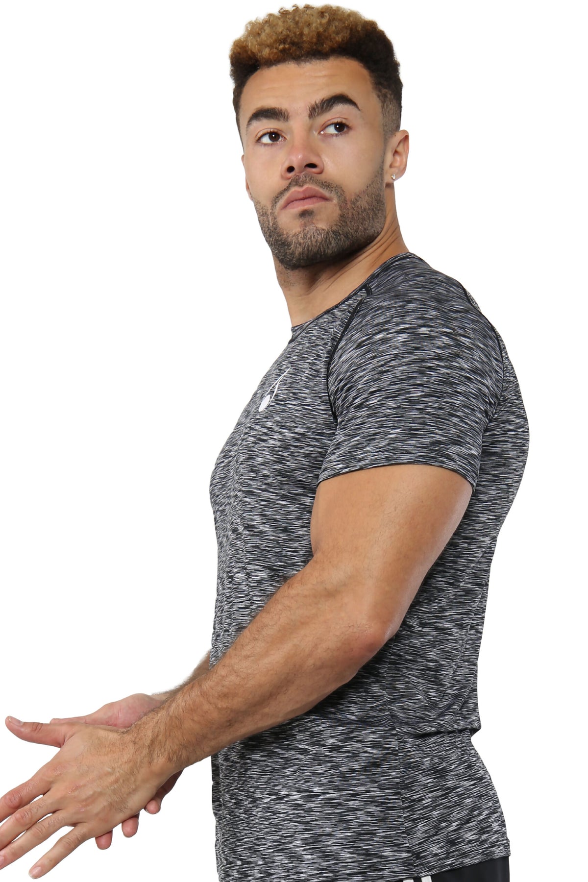 Chain Gym Tee – Dark Grey