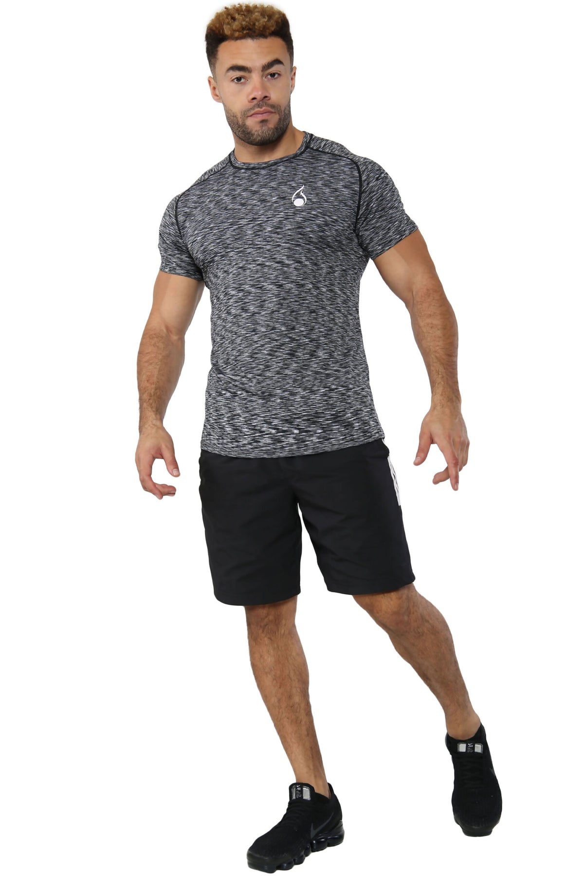 Chain Gym Tee – Dark Grey