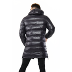 Long Black Puffer Jacket