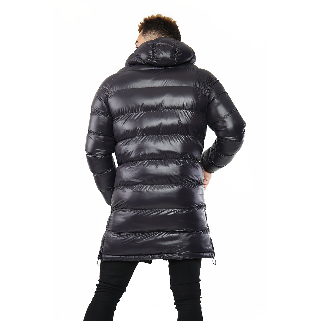 Long Black Puffer Jacket