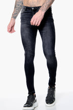 Essential Plain Black Skinny Jeans
