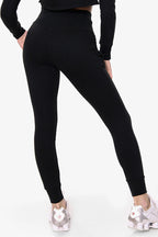 Vista Crop Tracksuit – Black