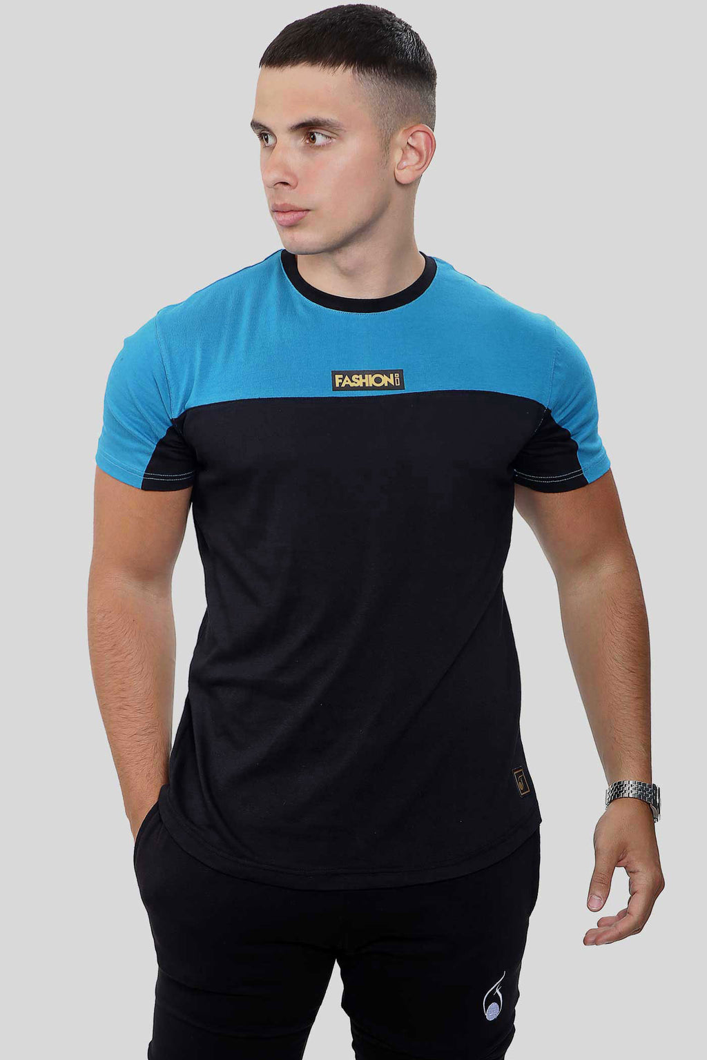 Dominant T-Shirt Black & Olympic