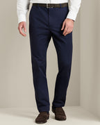 FASHIONi Men's Navy Blue Chinos