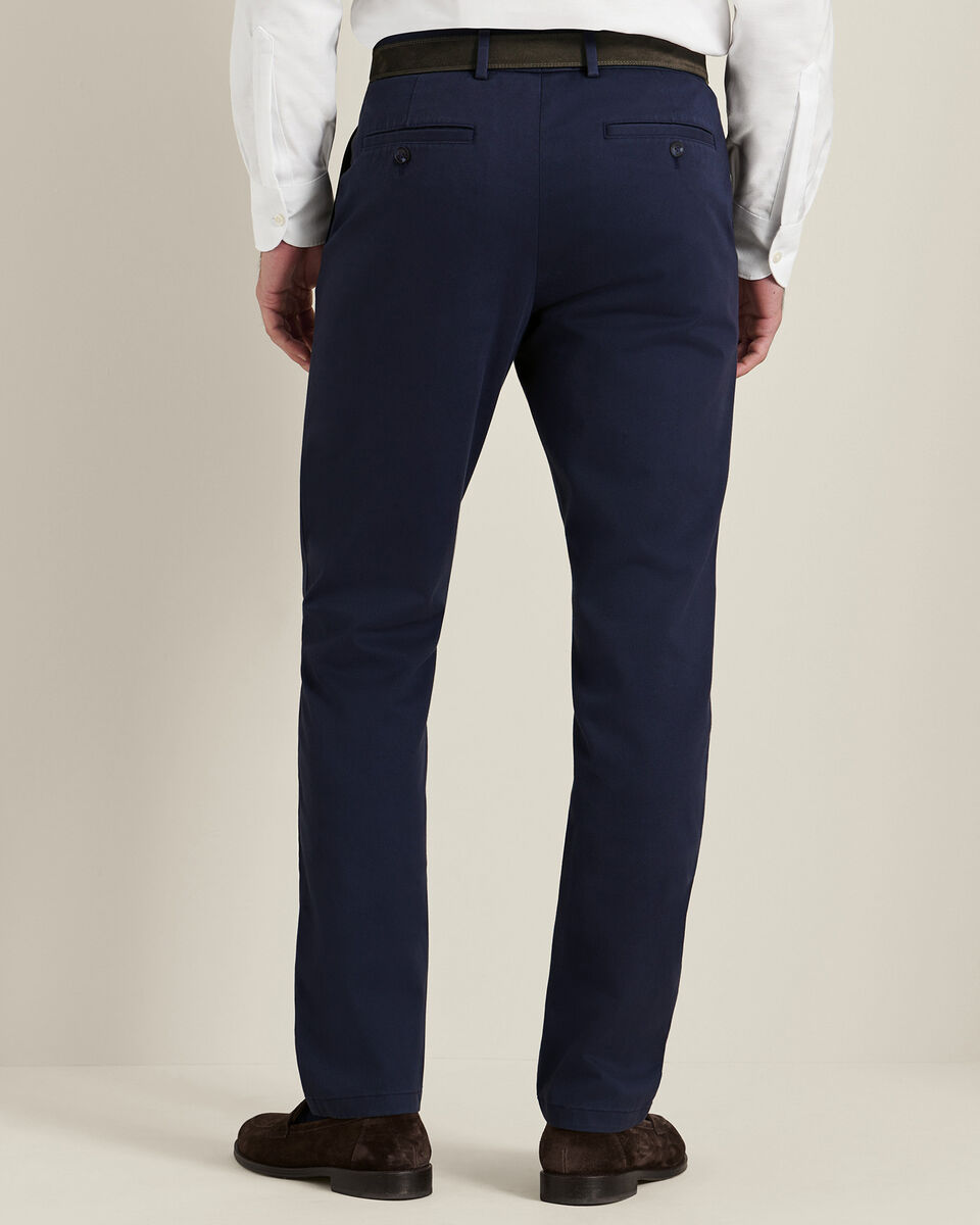 FASHIONi Men's Navy Blue Chinos