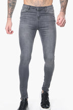 Essential Plain Grey Skinny Jeans