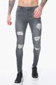Signature Ripped Grey Skinny Jeans