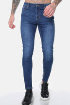 Essential Plain Skinny Jeans – Dark Wash