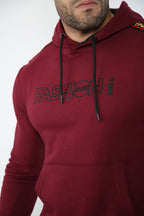 Rock Burgundy Hoodie