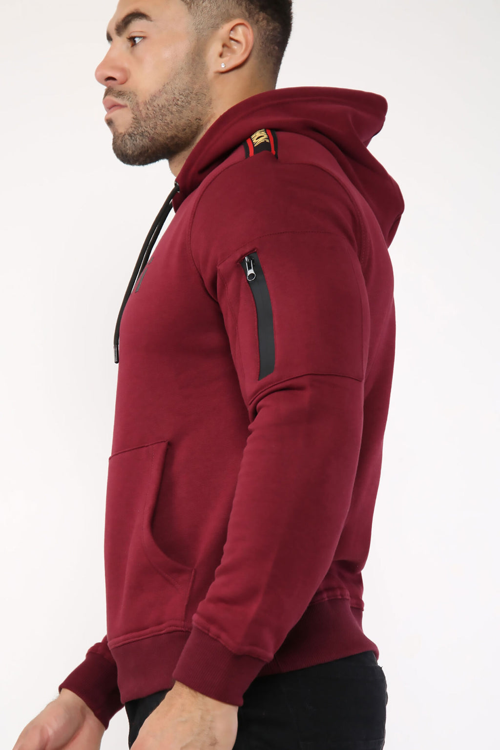 Rock Burgundy Hoodie
