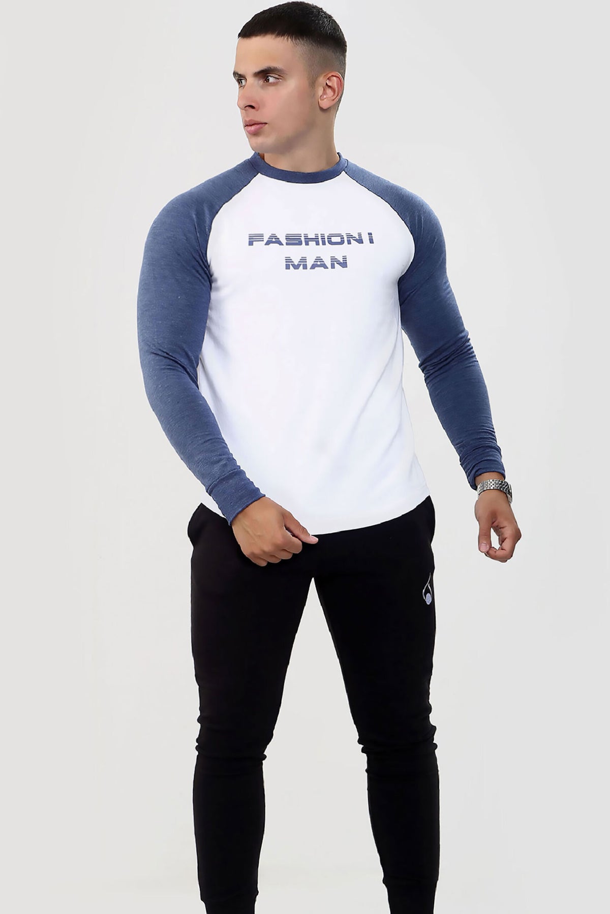 Rigix Sweatshirt - Blue/White