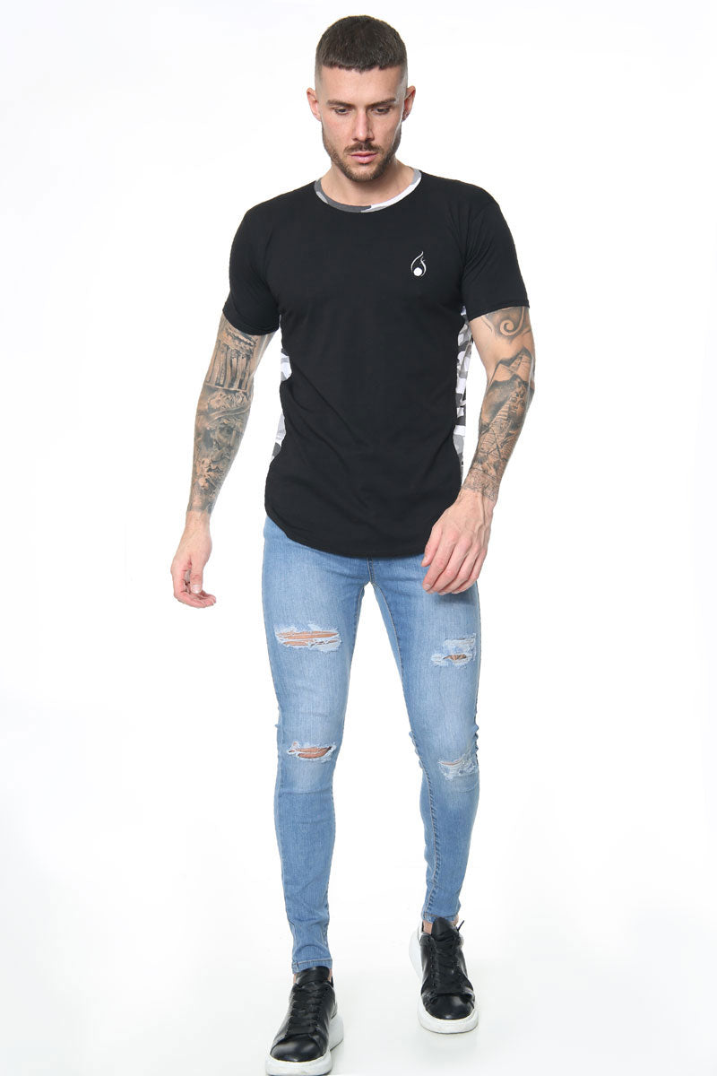 Signature Ripped Skinny Jeans – Medium Wash