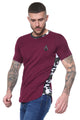 Prestige Camo Tee – Burgundy