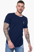 Prestige Camo Tee – Navy