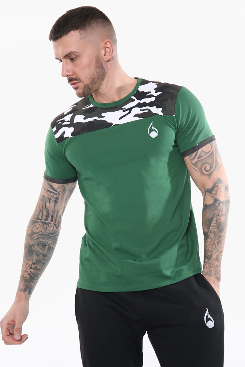 True Camo Tee – Green