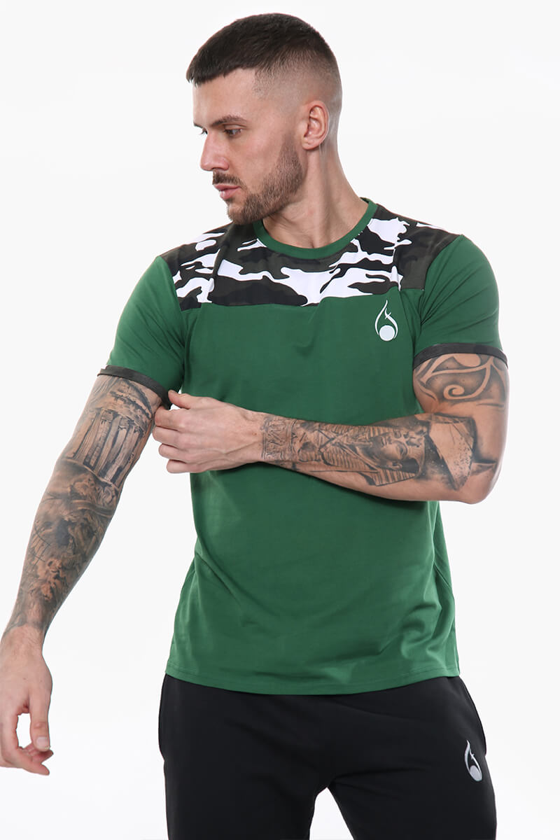 True Camo Tee – Green
