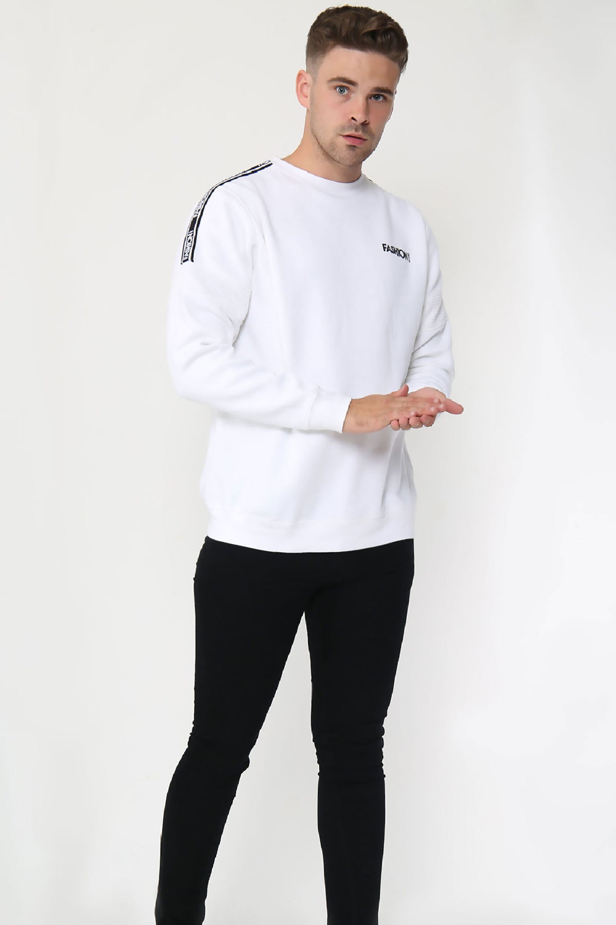 White Royal Sweatshirt