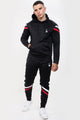 Core Poly Hooded Tracksuit - Black