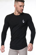 Signature Long Sleeve Tee – Black