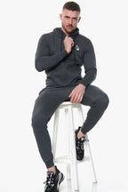 Signature Zipper Hoodie – Charcoal