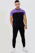 Dominant T-Shirt Black & Orchid