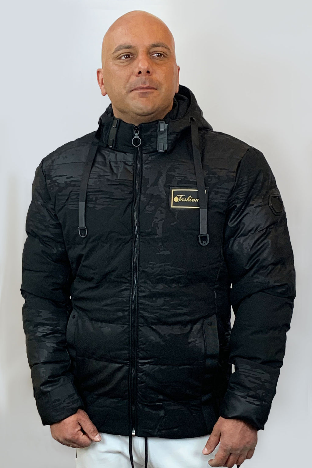 Jacket Camo - Black
