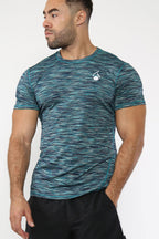 Chain Gym Tee – Blue