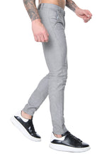 Micro-Stripe Chino – Grey