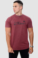 B Tee – Burgundy