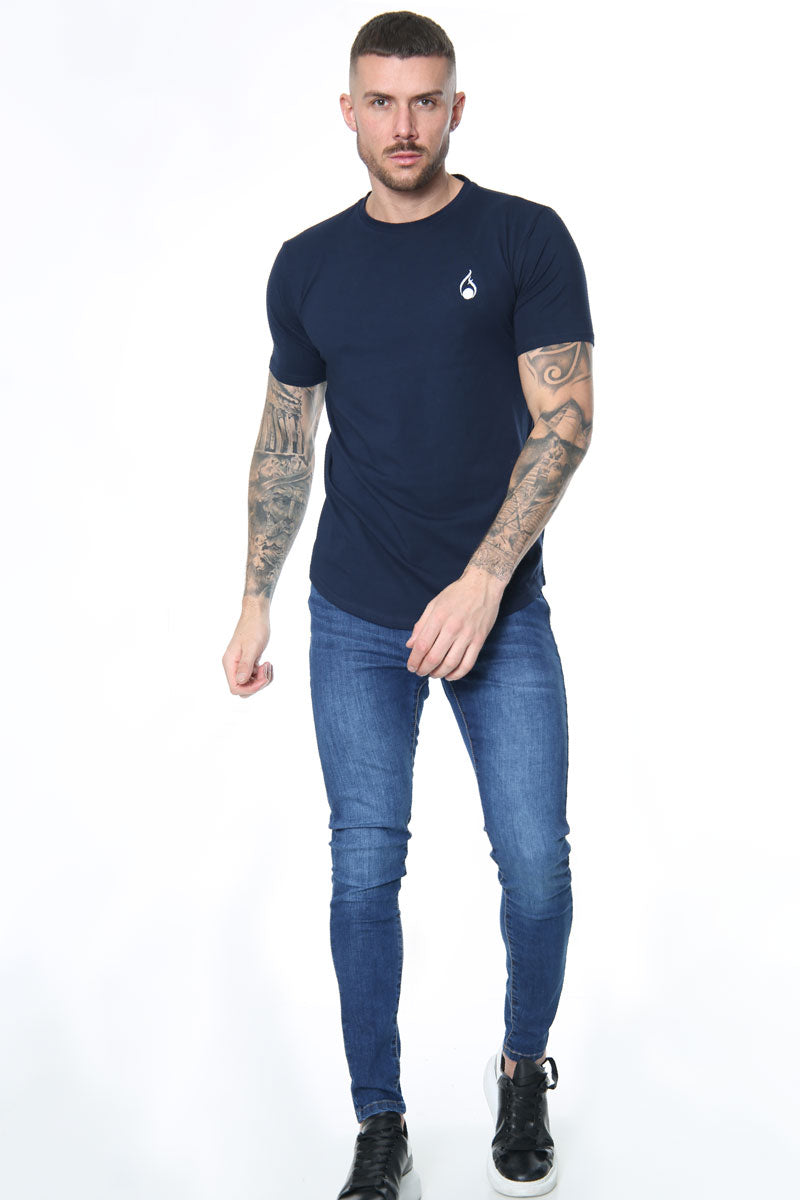 Signature Navy Tee