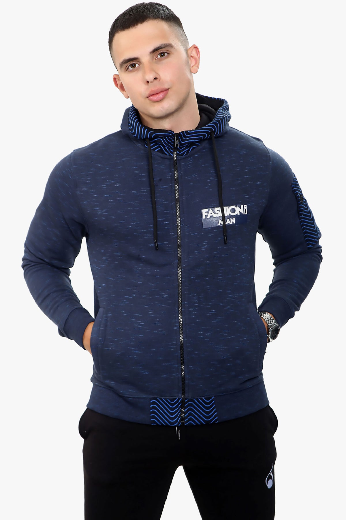 RAWX Zip Hoodie – Navy