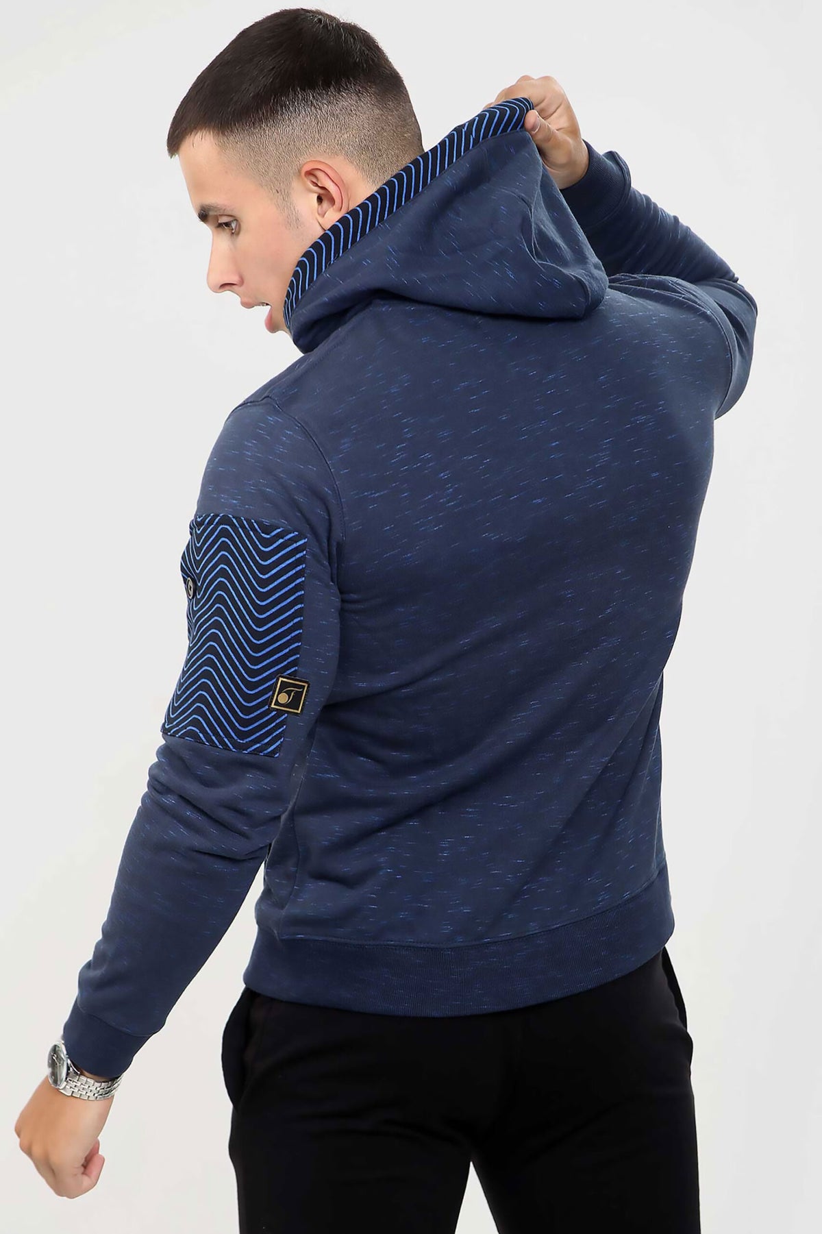RAWX Zip Hoodie – Navy