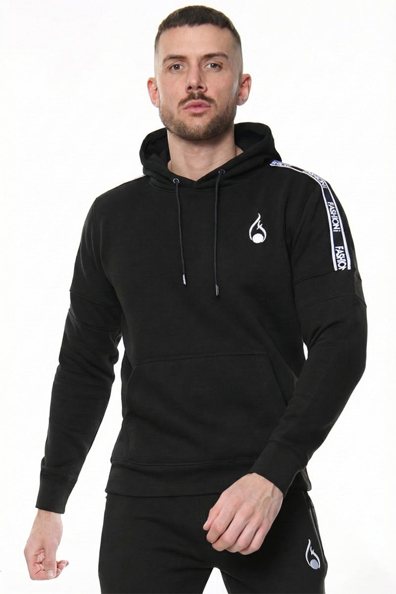 Royal Overhead Hoodie – Black