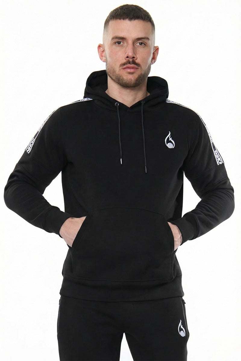 Royal Overhead Hoodie – Black