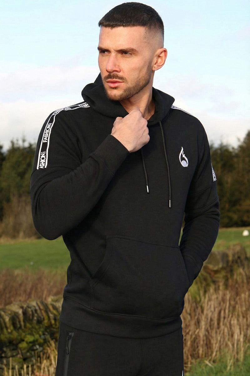Royal Overhead Hoodie – Black