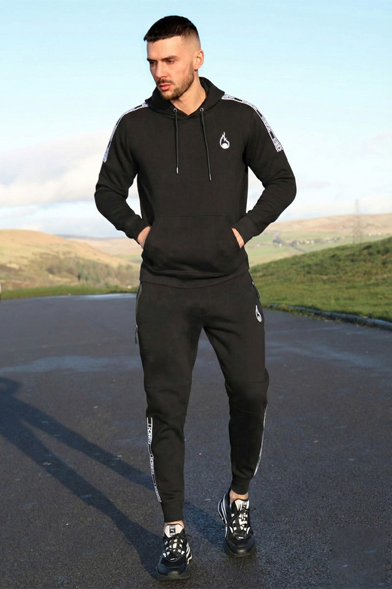 Royal Overhead Hoodie – Black